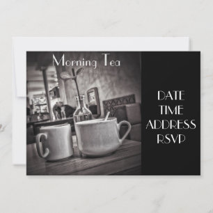 Invitation Café de thé du matin