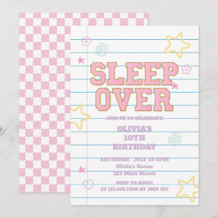 Invitation Cahier de notes à patchwork universitaire pour soi