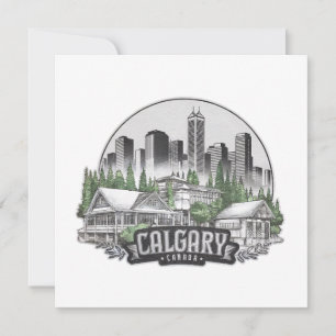 Invitation Calgary City Canada