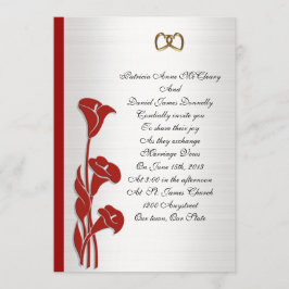 Invitation calla lily