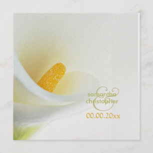 Invitation Calla Lys/Invitations de mariage