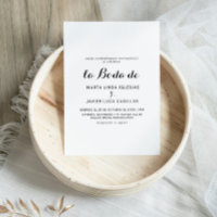 Calligraphie moderne La Boda De