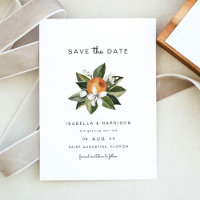 Calliope - Aquarelle Orange Blossoms Date de sauve