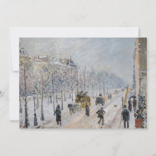 Invitation Camille Pissarro - Grands Boulevards extérieurs, E