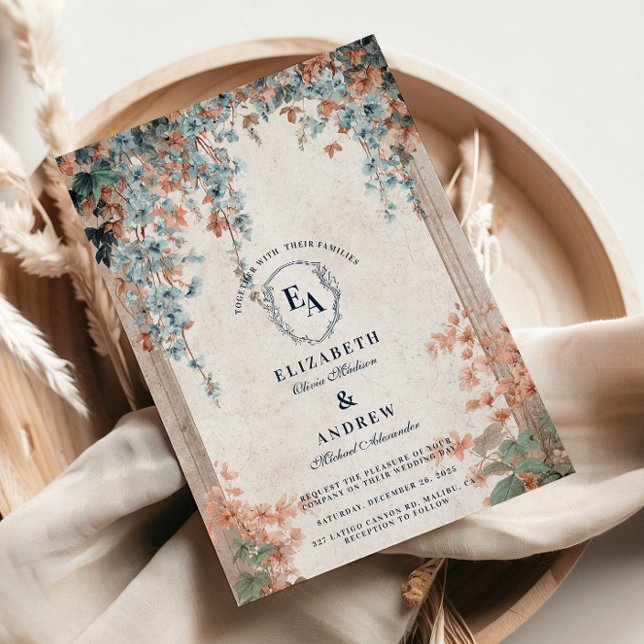 Invitation Campagne Matin Mariage de gloire (Créateur téléchargé)