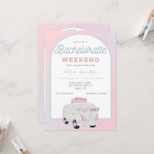 Invitation Camping Camping Camping Bachelorette