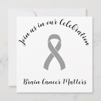 Invitation Cancer du cerveau Fin de l'invitation du Parti Che