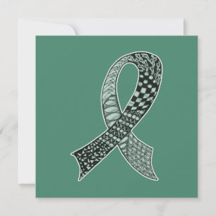 Invitation Cancer Maladie Sensibilisation Ruban Choisir n'imp