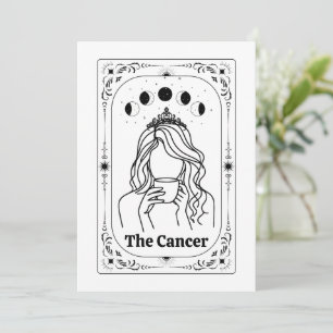 Invitation Cancer Zodiaque Tarot Astrologie Magique Personnal