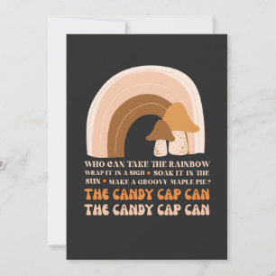 Invitation Candy Casquette Can Song avec Rainbow et Champhroo