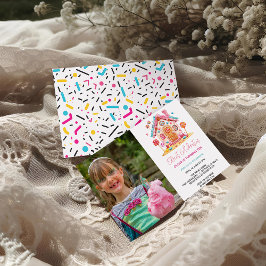 Invitation Candyland Sweet Celebration photo de l'Anniversair