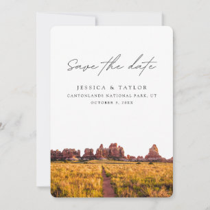 Invitation Canyonlands National Park Enregistrez la Date