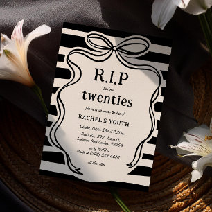 Invitation Caprice R.I.P à ses Vingt Ans 30e Anniversaire
