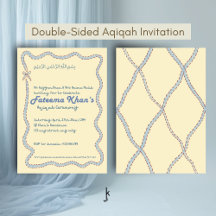 Capricieux Vague de Jaune Clair Bleu Doux Aqiqah