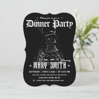 Invitation Card_Western Style (Samurai) Einladung