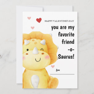 Invitation Cards de la Saint-Valentin en classe pour enfants