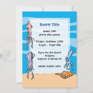 Invitation Caricatures de calmar