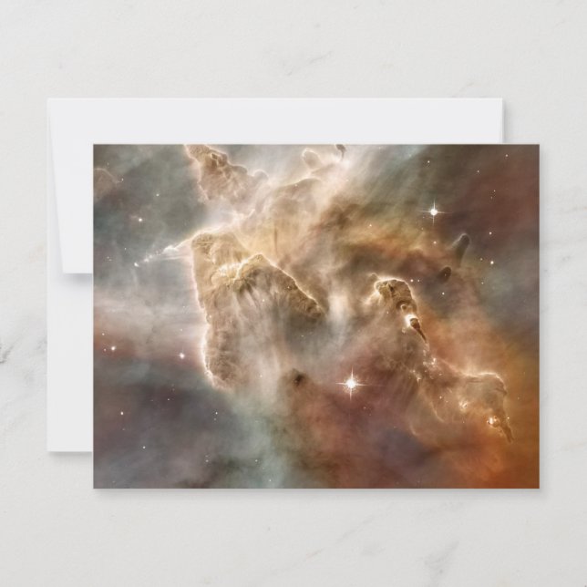 Invitation Carina Nebula Star-Forming Région Détail (Devant)