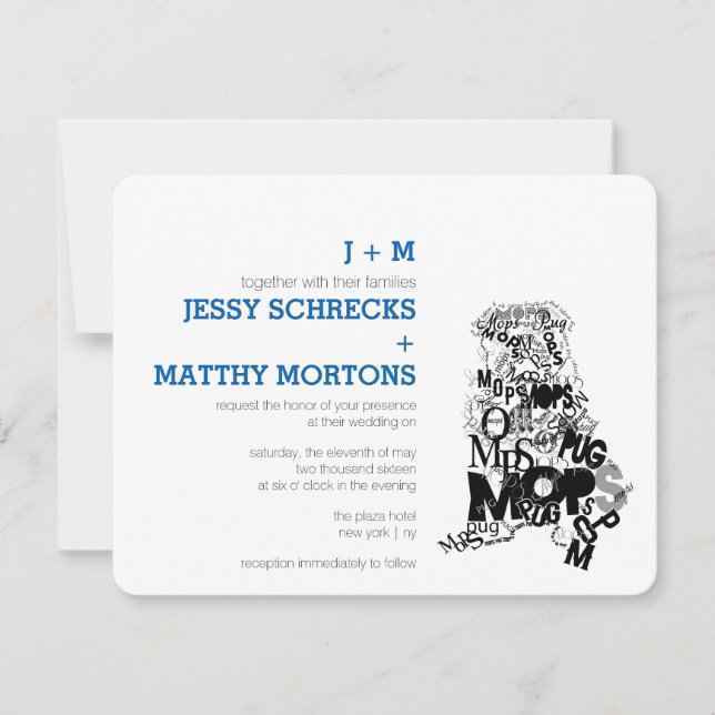 Invitation Carlin des types (Devant)