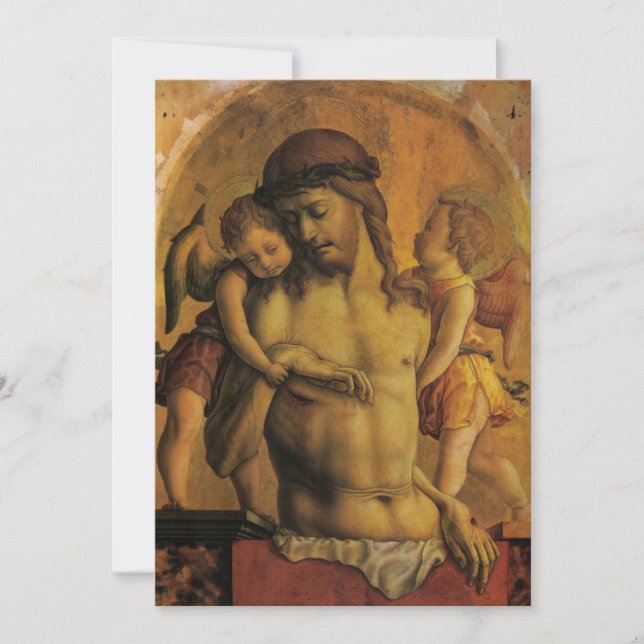 Invitation Carlo Crivelli - Pietà (Devant)
