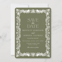 Carreau de Talavera vert Fiesta espagnole Enregist