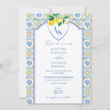 Carrelage bleu méditerranéen Citron tout en un Mar