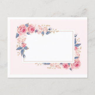 Invitation carte postale