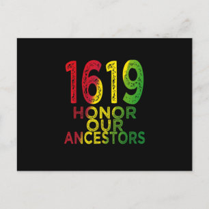 Invitation Carte Postale 1619 Our Ancestors Project Black History
