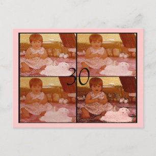 INVITATION CARTE POSTALE 30