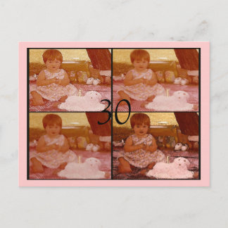 INVITATION CARTE POSTALE 30