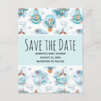 Aquarelle de Béton Nautique Économisez la date