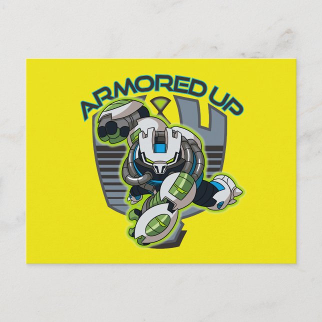 Invitation Carte Postale Armorcé vers le haut - Omni-Kix (Devant)