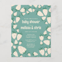Baby shower CUSTOM D'Aiguille Fraise Blanche