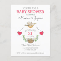Baby shower Triplé