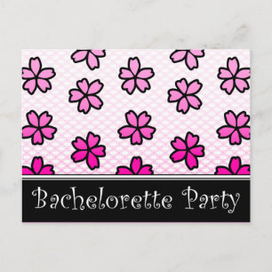 Invitation Carte Postale bachelorette