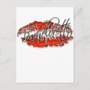 Invitation Carte Postale Bachlorette et son équipage de partie