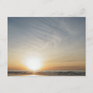 Invitation Carte Postale Beach Sunrise Celebration Blank
