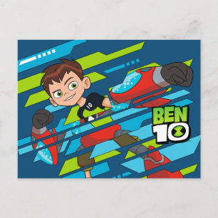 Invitation Carte Postale Ben 10 Débordement de transformation de l'ADN