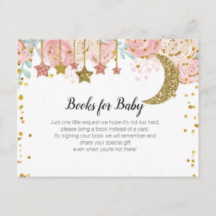 Invitation Carte Postale Bricolage d'or - Apportez un insert de livre