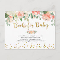 Brochure de Baby showers floraux pour bébé