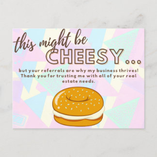 Invitation Carte Postale Ça pourrait être Cheesy... mais merci ! Realtor Po