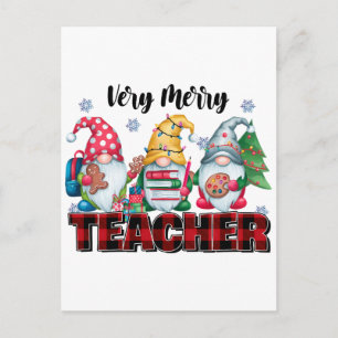 Invitation Carte Postale Cadeau pour Enseignant   Enseignant Très Joyeux