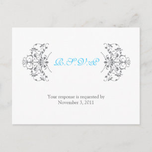 Invitation Carte Postale Cadre ornemental vintage