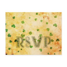 Charming vintage IRISH rsvp