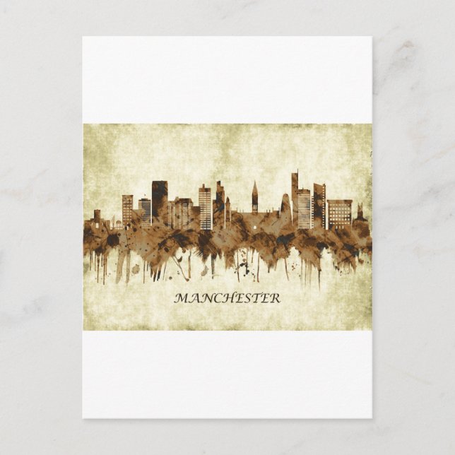 Invitation Carte Postale Cityscape (Devant)