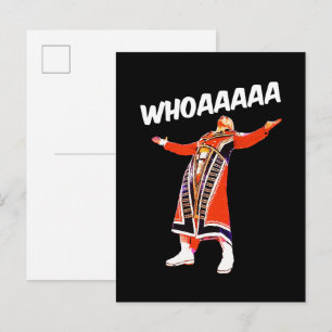 Invitation Carte Postale Cody whoaaa