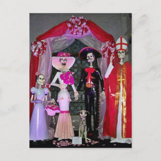 Invitation Carte Postale Cortège de Mariage