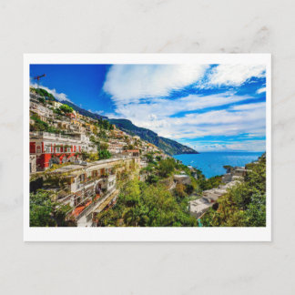 Invitation Carte Postale Côte de Positano