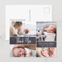 Custom Photo collage moderne tableau noir garçon