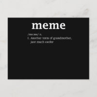 Définition du mème Drôle Fantôme de grand-mère Fêt